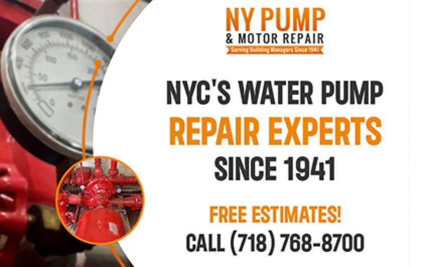 Pump Service NYC - NY Pump & Motor Repair - Household Services