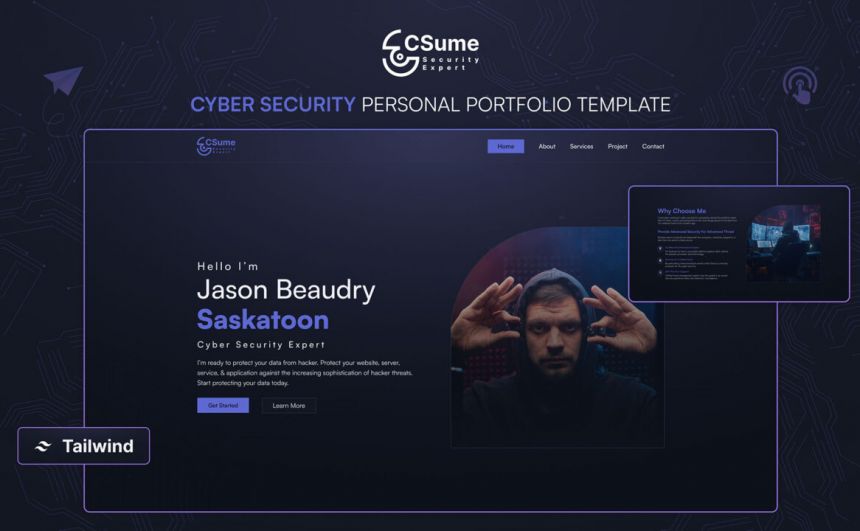 CSume v3: Professional Cyber Security Portfol