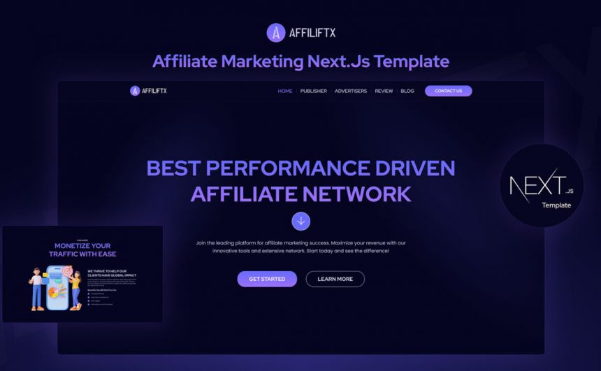 AffiLiftx - Next.js Optimized Affiliate Marke