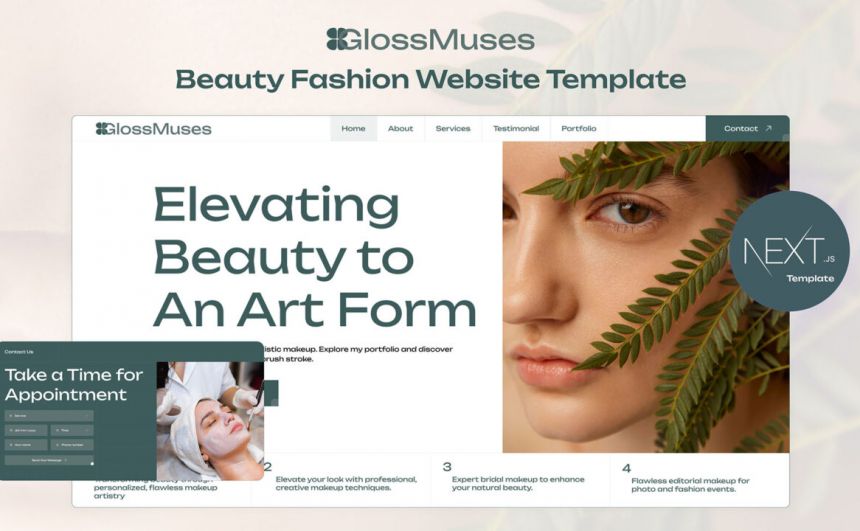 Modern Template for Beauty Brands